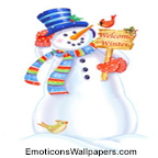 Snowman avatar Emoticonswallpapers.com 17